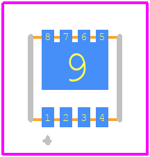 FDMC3612 - onsemi PCB footprint - Other - Other - FDMC3612-4