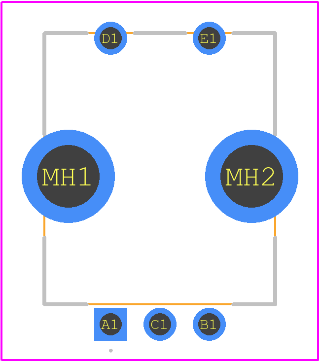 EN11-HSM1AF15 - TT Electronics PCB footprint - Other - Other - EN11-HSM1AF15