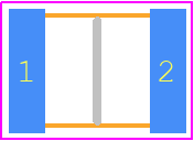 C3225NP02A223J160AA - TDK PCB footprint - Capacitor Chip Non-polarised - Capacitor Chip Non-polarised - C3225 [EIA CC1210] (Thickness 1.6mm)