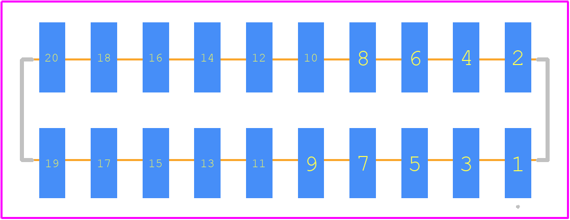 IPS1-110-01-L-D-VS - SAMTEC PCB footprint - Other - Other - IPS1-110-01-L-D-VS-4