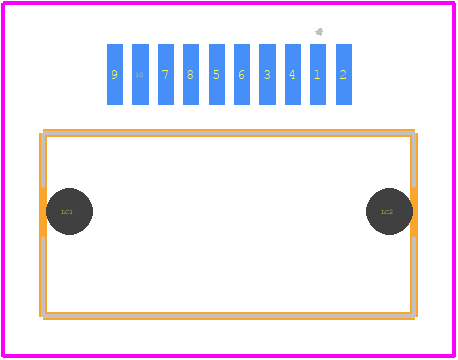 SFMH-105-02-L-D-LC - SAMTEC PCB footprint - Other - Other - SFMH-105-02-L-D-LC-2