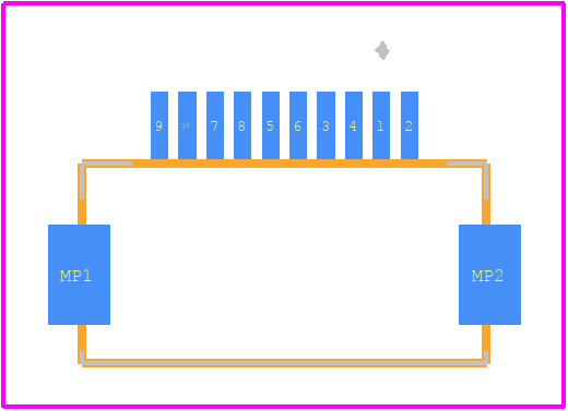 SFMH-105-02-L-D-WT - SAMTEC PCB footprint - Other - Other - SFMH-105-02-L-D-WT-2