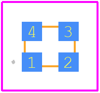 FH4800014 - Diodes Incorporated PCB footprint - Other - Other - 2.5*2mm ceramic smd