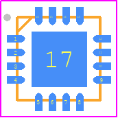 MKL02Z32VFG4 - NXP PCB footprint - Quad Flat No-Lead - Quad Flat No-Lead - MKL02Z32VFG4