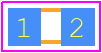 TMK107BJ104KA-T - TAIYO YUDEN PCB footprint - Capacitor Chip Non-polarised - Capacitor Chip Non-polarised - 0603_45