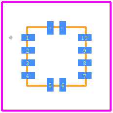 MMA8491QR1 - NXP PCB footprint - Other - Other - MMA8491QR1-9