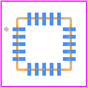 AS7261-BLGT - ams OSRAM PCB footprint - Other - Other - AS7261-BLGT-1