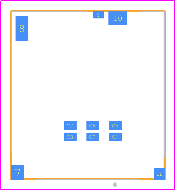 SF56S006V4AR2000 - JAE PCB footprint - Other - Other - SF56S006V4AR2000-3