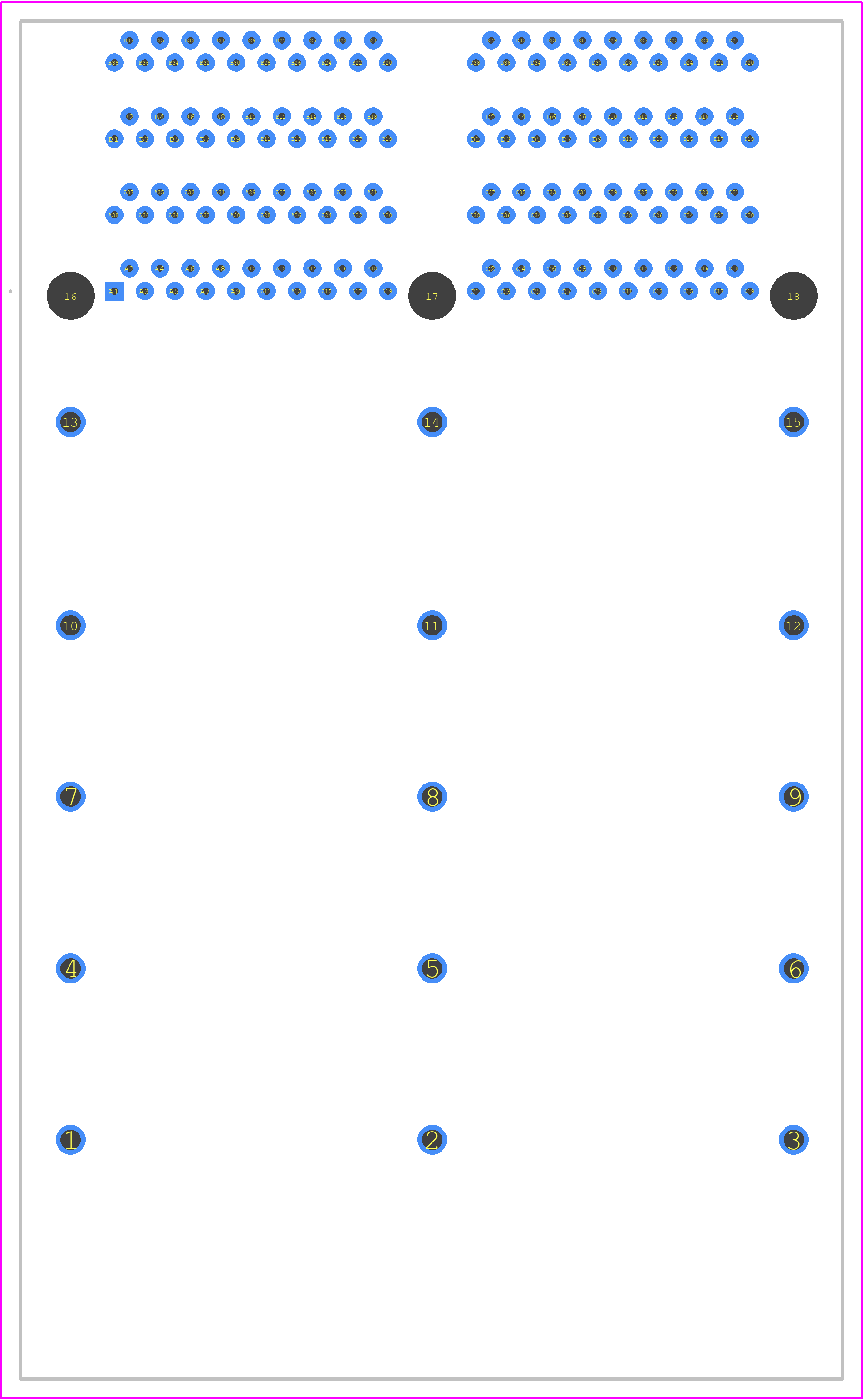2214574-1 - TE Connectivity PCB footprint - Other - Other - 2214574-1-1