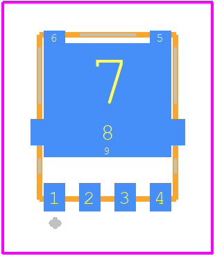 NRVB30H100MFST1G - onsemi PCB footprint - Other - Other - DFN5 5x6, 1.27P (SO−8FL) CASE 488AA ISSUE N_1