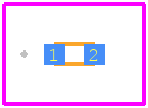 B59421A0095A062 - TDK PCB footprint - Other - Other - 1x0.5x0.5 mm