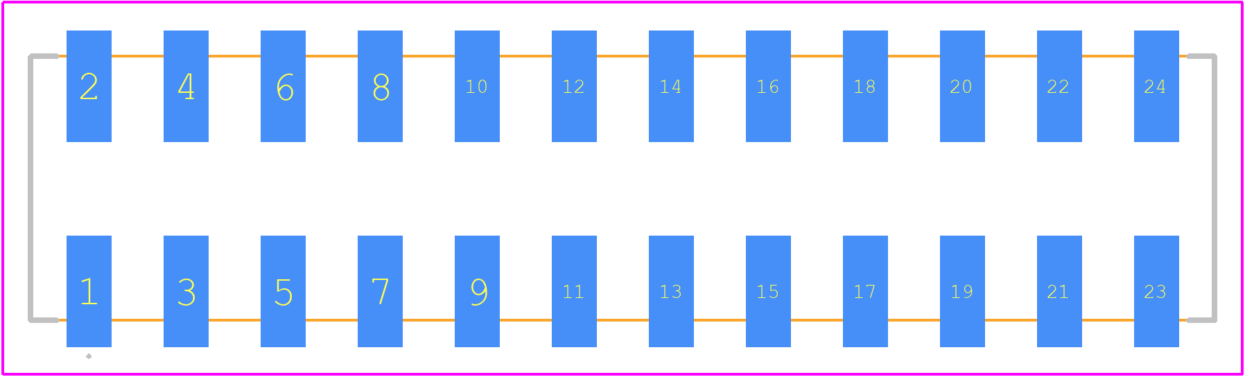 1473430000 - Weidmüller PCB footprint - Other - Other - 1473430000-2