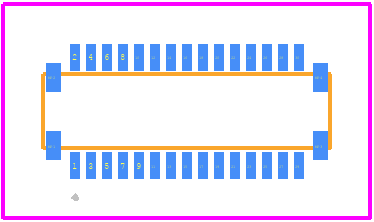DF40GB-30DP-0.4V(58) - Hirose PCB footprint - Other - Other - DF40GB-30DP-0.4V(58)-2
