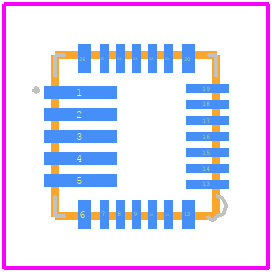 MP2639AGR-Z - Monolithic Power Systems (MPS) PCB footprint - Other - Other - QFN-26 (4mmx4mm)
