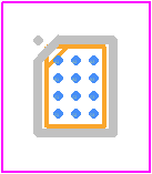 FPF2595UCX - onsemi PCB footprint - BGA - BGA - WLCSP-12