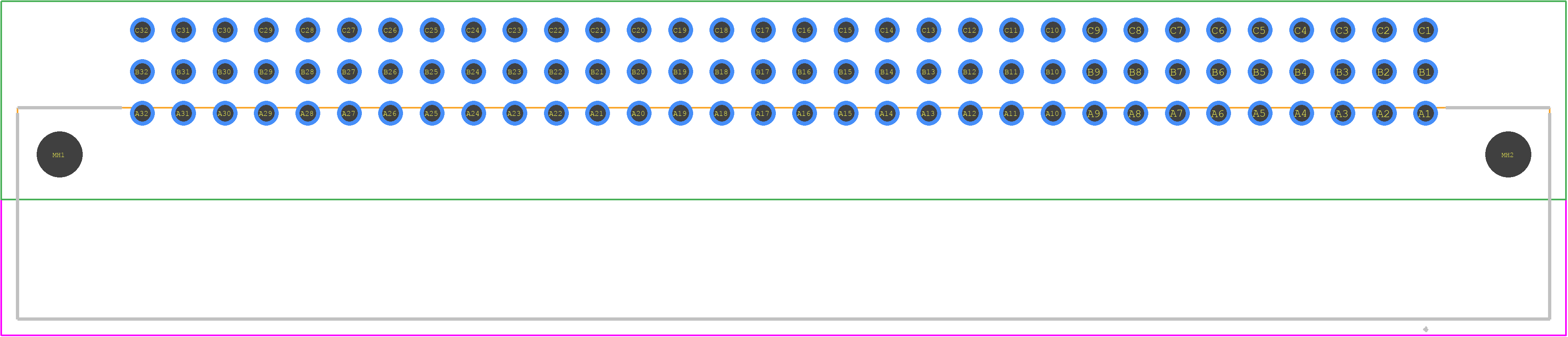 09036962921 - HARTING PCB footprint - Other - Other - 09036962921-10