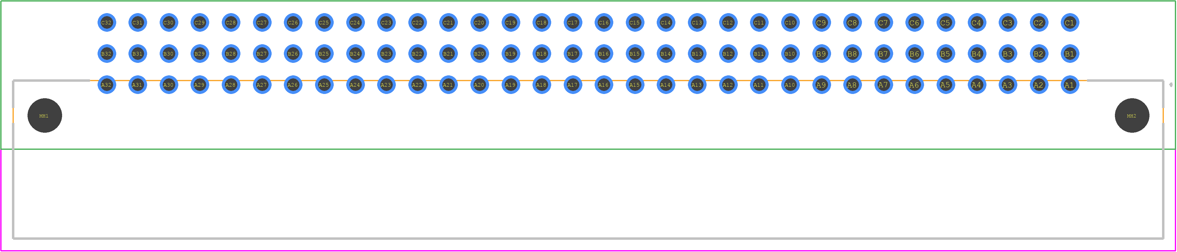 09033962921 - HARTING PCB footprint - Other - Other - 09033962921-30