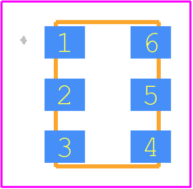 530BC622M080DGR - Silicon Labs PCB footprint - Other - Other - 530BC622M080DGR-1
