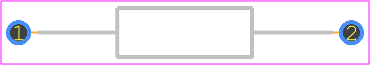 OK1145E-R52 - Ohmite PCB footprint - Resistors, Axial Diameter Horizontal Mounting - Resistors, Axial Diameter Horizontal Mounting - OK
