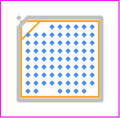MKW41Z512CAT4R - NXP PCB footprint - BGA - BGA - SOT1833-1