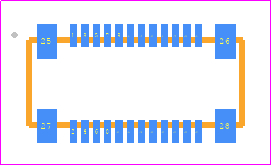 AXT324124A - Panasonic PCB footprint - Other - Other - AXT324124A