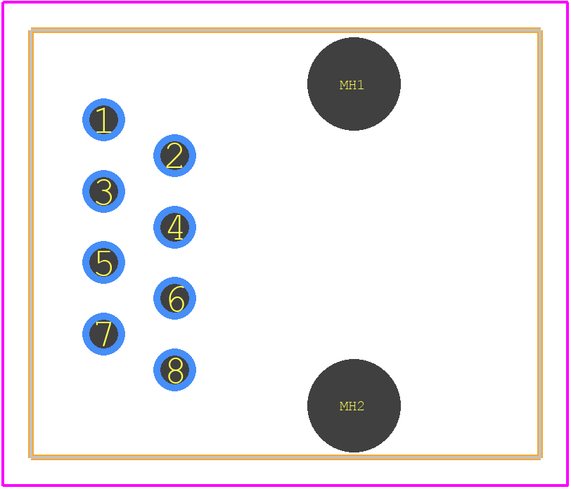 3-215877-1 - TE Connectivity PCB footprint - Other - Other - 3-215877-1-2