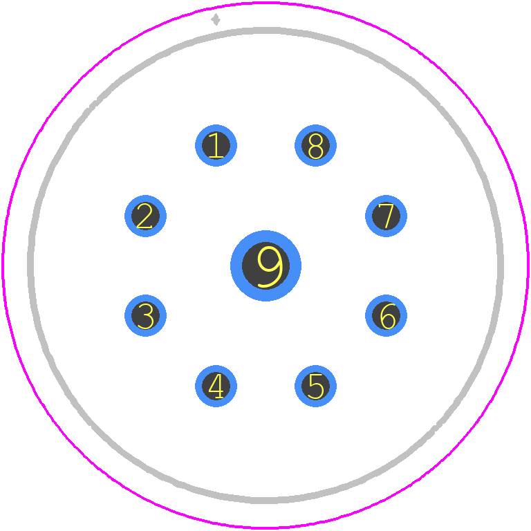 09151092603 - HARTING PCB footprint - Other - Other - 9151092603-2
