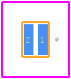 LXZ1-5770 - Lumileds PCB footprint - Other - Other - 1.3*1.7*0.69mm