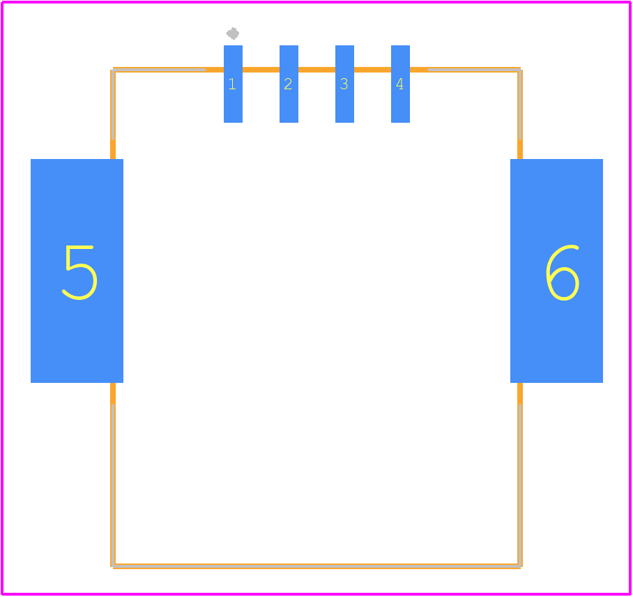 34912-6040 - Molex PCB footprint - Other - Other - 34912-6040