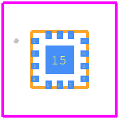 SKY13416-485LF - Skyworks PCB footprint - Other - Other - SKY13416-485LF-4