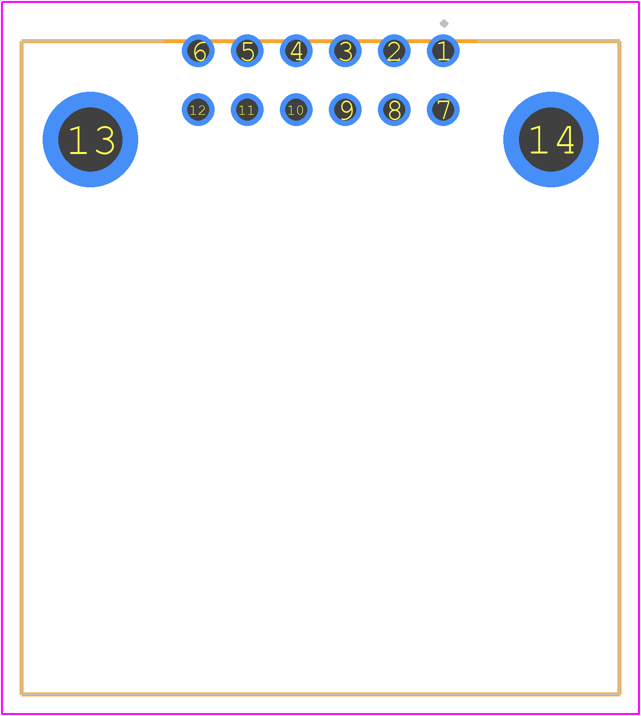 MX23A12NF1 - JAE PCB footprint - Other - Other - MX23A12NF1