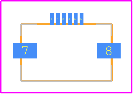 505278-0633 - Molex PCB footprint - Other - Other - 505278-0633