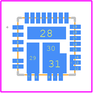 SIC464ED-T1-GE3 - Vishay PCB footprint - Other - Other - SIC464ED-T1-GE3-2