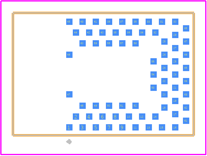 BMD-340-A-R - Rigado PCB footprint - Other - Other - BMD-340-A-R