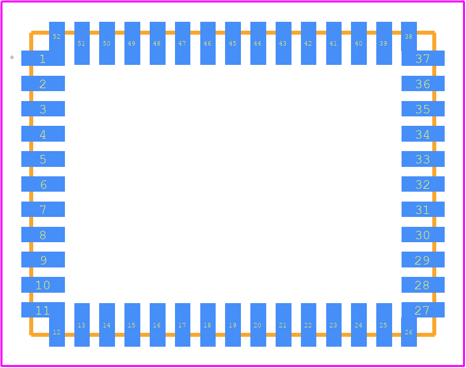 AMW006-3.4.0R - Silicon Labs PCB footprint - Other - Other - AMW006-3.4.0R-9
