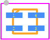 MIC94045YFL-TR - Microchip PCB footprint - Small Outline No-lead - Small Outline No-lead - MIC94045YFL-TR