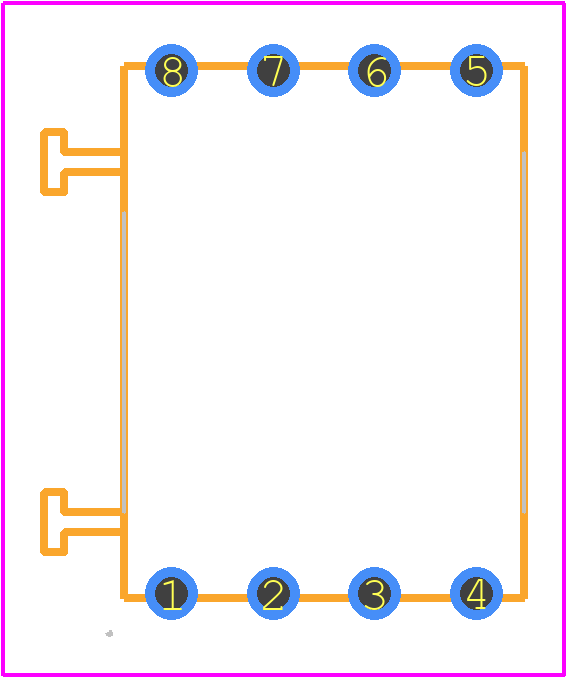 SSCDRRN015PDAA5 - Honeywell PCB footprint - Other - Other - SSCDRRN015PDAA5-3