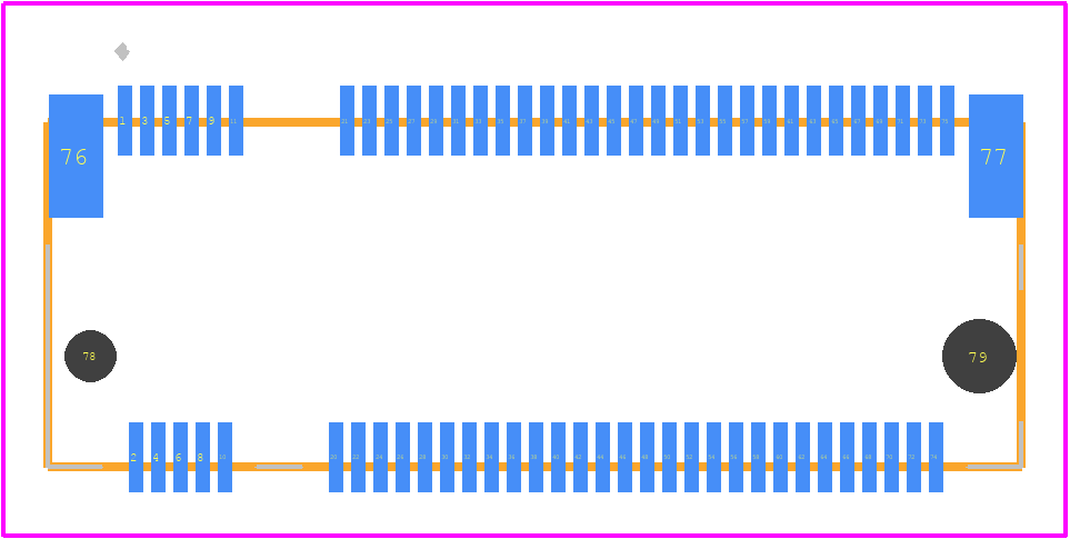 1-2199119-0 - TE Connectivity PCB footprint - Other - Other - 1-2199119-0-4