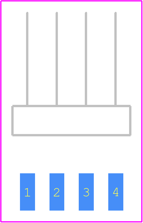 GBC04SGSN-M89 - Sullins PCB footprint - Other - Other - GBC04SGSN-M89-4