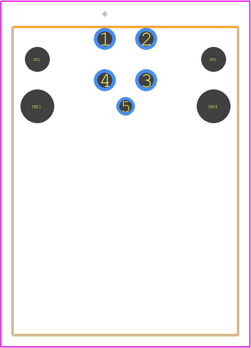 1432444 - Phoenix Contact PCB footprint - Other - Other - 1432444-1