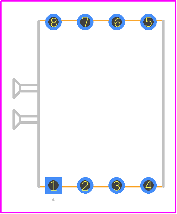 NSCDRRN005PDUNV - Honeywell PCB footprint - Other - Other - NSCDRRN005PDUNV-1