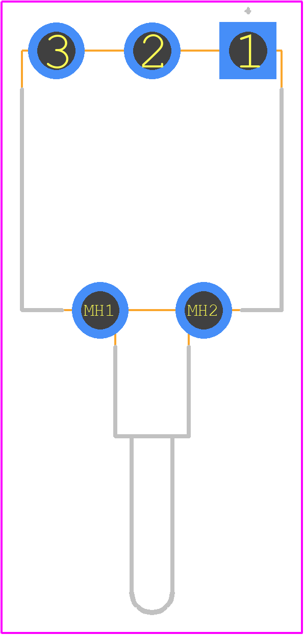 E105MD1ABE - LITTELFUSE PCB footprint - Other - Other - E105MD1ABE-1