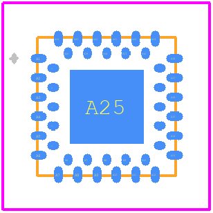 ATMEGA324A-MCH - Microchip PCB footprint - Other - Other - 44MC_S3B