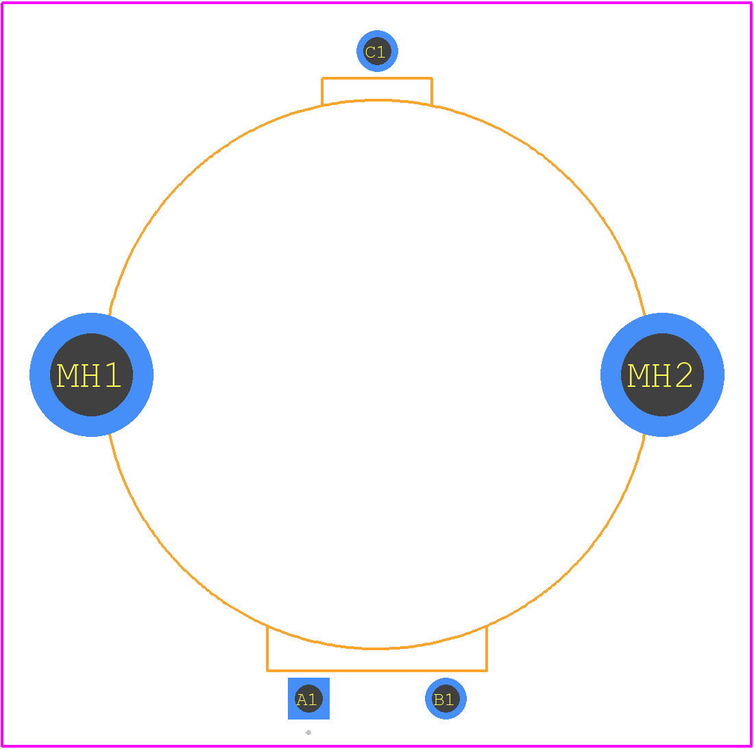 EC21A1540401 - ALPS Electric PCB footprint - Other - Other - EC21A1540401-2