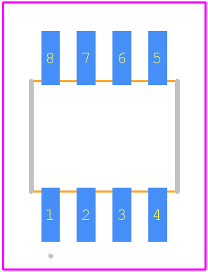HCPL-0720 - Avago Technologies PCB footprint - Other - Other - SO-8_2025