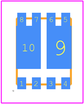 NVMFD5C446NLT1G - onsemi PCB footprint - Other - Other - NVMFD5C446NLT1G-2