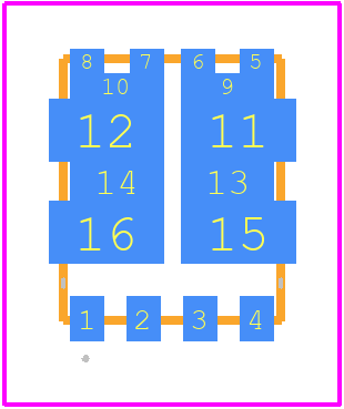 NVMFD5C466NLT1G - onsemi PCB footprint - Other - Other - DFN8 5x6, 1.27P Dual Flag (SO8FL−Dual) CASE 506BT ISSUE E_1