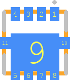 NVTFS5C478NLWFTAG - onsemi PCB footprint - Other - Other - WDFN8 3.3x3.3, 0.65P CASE 511AB ISSUE D_1