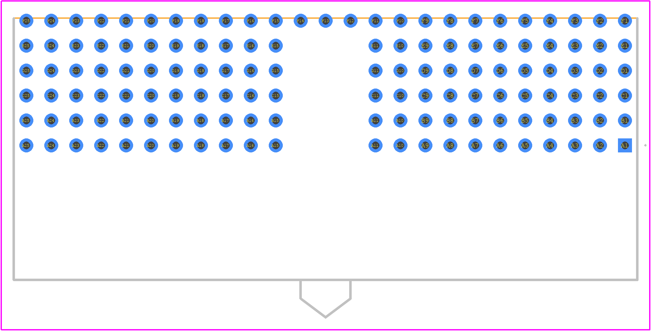 454361 - TE Connectivity PCB footprint - Other - Other - 454361-1