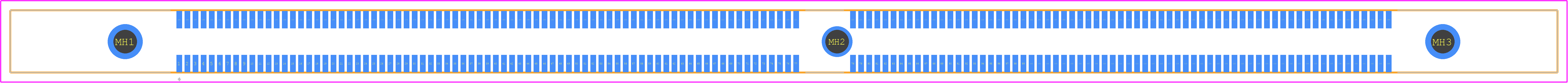 10124677-0301103LF - Amphenol PCB footprint - Other - Other - 10124677-0301103LF-2